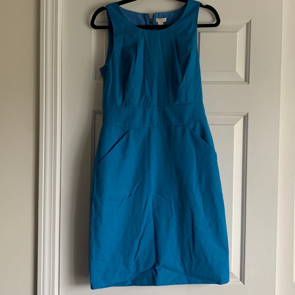 JCrew Factory new without tag blue suit dress